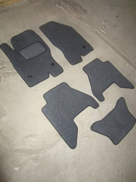 Велюровые коврики в салон Nissan Pathfinder III (Ниссан Патфайндер 3) Рестайл 2010-2014 ковролин LUX