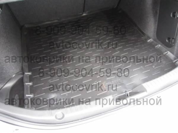 Коврик в багажник Mazda 3 sedan (Мазда 3 3 Седан) (с 2013-) с бортиком