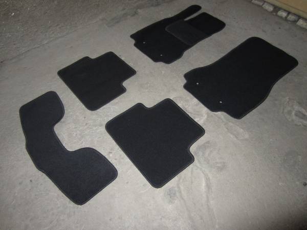 Велюровые коврики в салон Jaguar XF (Ягуар ХФ) ковролин LUX
