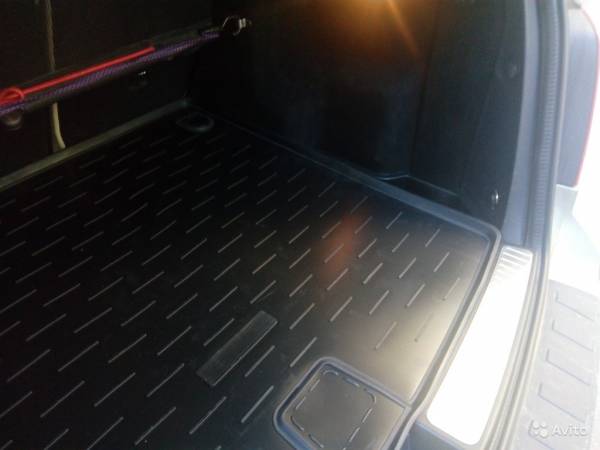 Коврик в багажник Mercedes-Benz GLK (X204) с бортиком