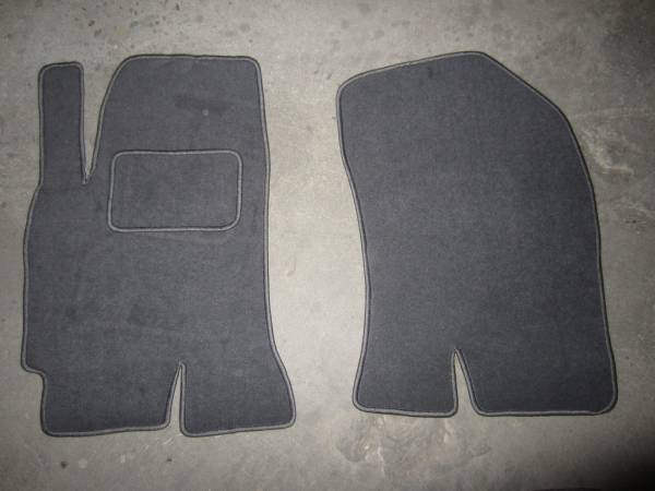 Велюровые коврики в салон Chevrolet Epica (Шевроле Эпика) Ковролин LUX СЕРЫЙ