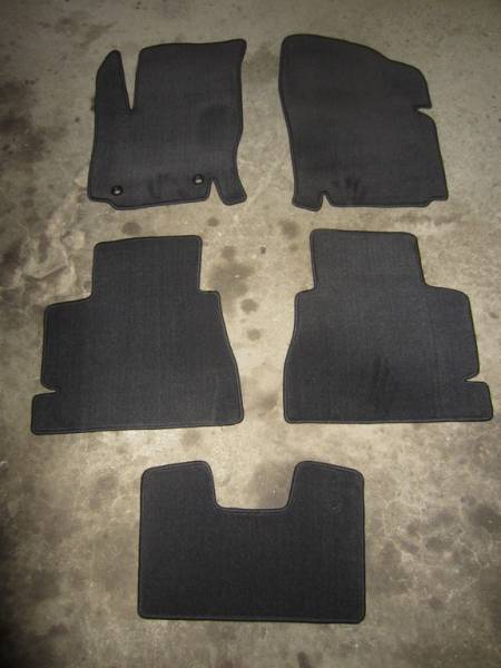 Велюровые коврики в салон Ford Mondeo 4 (Форд Мондео 4) Ковролин PREMIUM