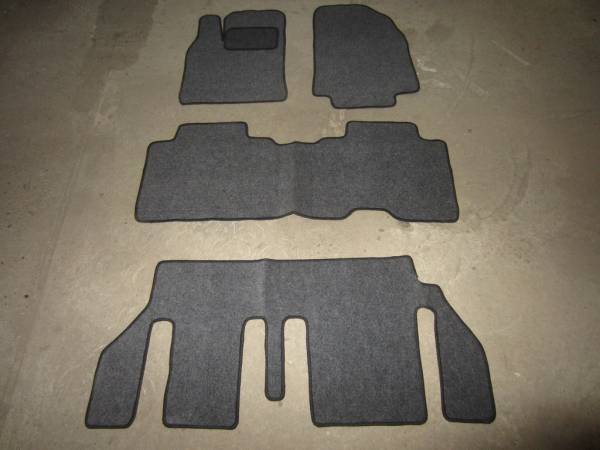 Велюровые коврики в салон Mazda CX-9 (Мазда CX-9) ковролин LUX