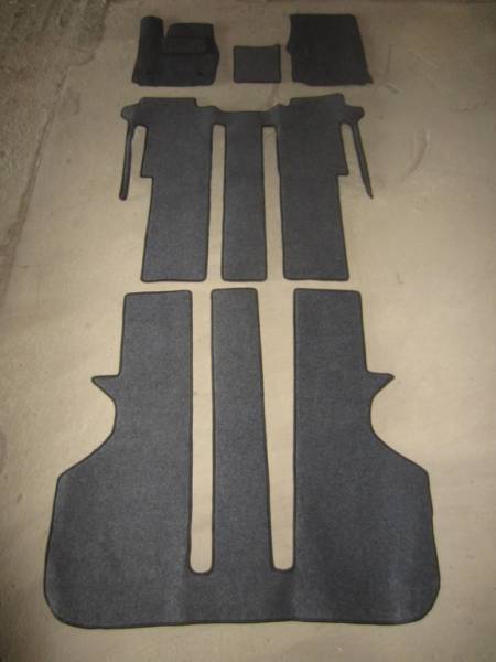 Велюровые коврики в салон Toyota Alphard II (Тойота Альфард 2) + коврик в багажник 