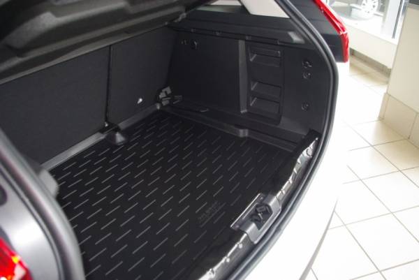 Коврик в багажник Lada Xray (Лада Хрей) до 11.2018(багажник нижний) с бортиком