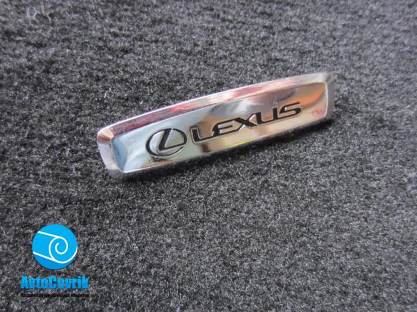 Лейбл металлический Lexus (Лексус) цветной