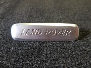 Лейбл металлический Land Rover (Ленд Ровер) без цвета