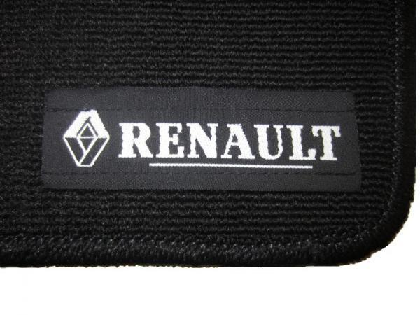 Лейбл Renault для ковриков на липучке