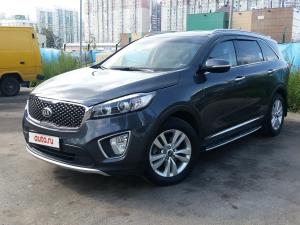 Коврик в багажник Kia Sorento Prime (2015-н.в.) с бортиком