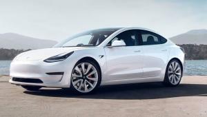 Резиновые коврики в салон Tesla Model 3 SD (2017-) с бортиком