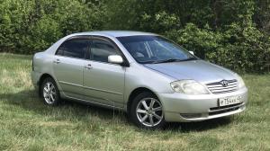 Коврики в салон Toyota Corolla 120 (2000-2007)  с бортиком