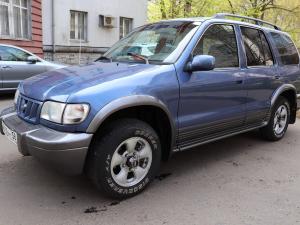 Коврик в багажник Kia Sportage (1999-2003) с бортиком