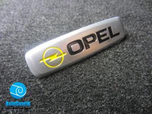 Лейбл металлический Opel (Опель) цветной