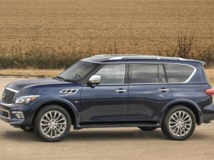 Коврики в салон Infiniti QX80 (2014-н.в.) 3 ряда
