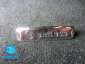 Лейбл металлический Mercedes-Benz Brabus (Мерседес Бенц Брабус)