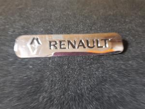Лейбл металлический Renault (Рено) цветной БОЛЬШОЙ