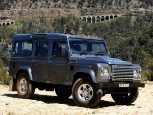 Коврик в багажник в багажник Land Rover Defender (2007-н.в.) с бортиком