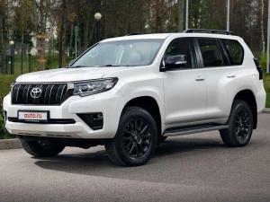 Велюровые коврики в салон Toyota Land Cruiser Prado 150 Restyle 2 (2017-2020) 5 мест