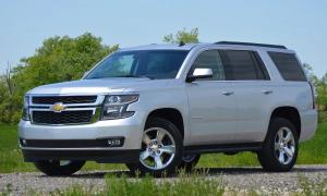 Резиновый коврик в багажник Chevrolet Tahoe (2014-н.в.) бежевый