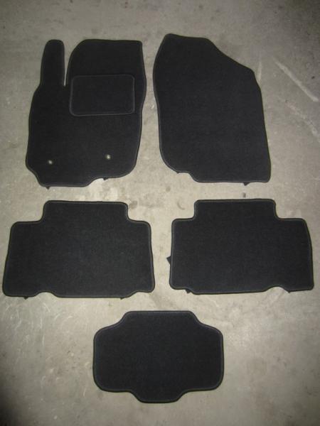Велюровые коврики в салон Toyota RAV4 III (Тойота Раф 4 3) 5ДВ стандартная база