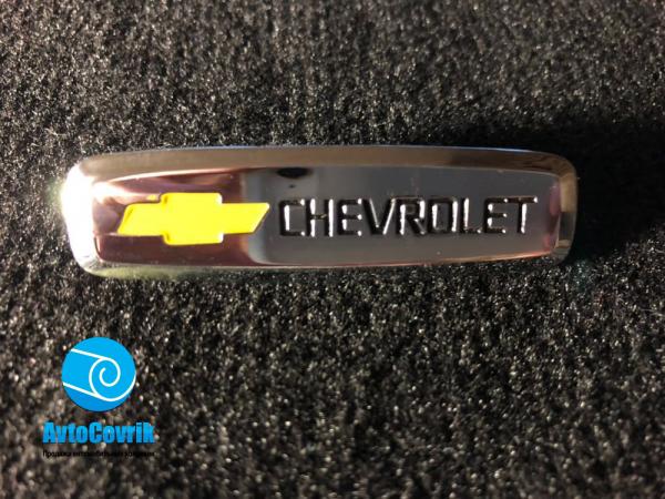 Лейбл металлический Chevrolet ( Шевроле) цветной