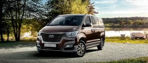 Коврики в салон Hyundai H1 (2018-н.в.) с бортиком 