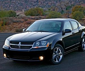 Резиновые коврики в салон Dodge Avenger (2007-н.в.) с бортиком