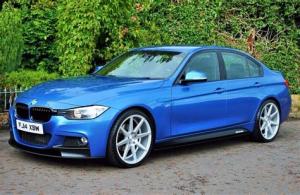 Коврик в багажник Bmw 3 F30 (2012-2018) с бортиком