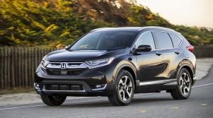 Коврики 3D LUX в салон Honda CR-V 4 (2012-2017) с бортиком