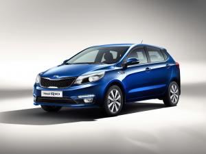 Коврик в багажник Kia Rio 3 HB (2011-2017) с бортиком