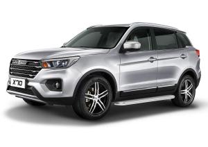 Резиновые коврики в салон Lifan X70 (2017-н.в.) с бортиком