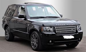 Коврик в багажник в багажник Land Rover Range Rover (2012-н.в.) бежевый