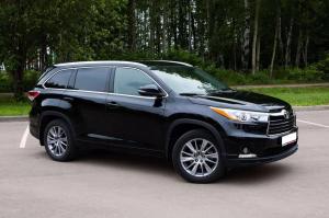 Коврики в салон Toyota Highlander (2014-н.в.) 3 ряд