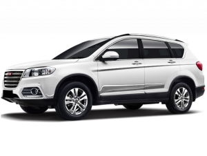 Резиновый коврик в багажник Haval H6 (2014-н.в.) с бортиком 