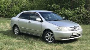 Коврик в багажник Toyota Corolla 120 SD (2000-2007) с бортиком
