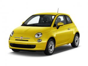 Коврики 3D LUX в салон Fiat 500 (2007-н.в.) с бортиком