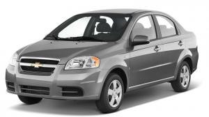 Резиновый коврик в багажник Chevrolet Aveo T250 (2004-2011)