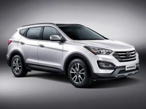 Коврик в багажник Hyundai Santa Fe (2013-н.в.) long с бортиком