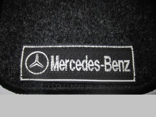 Лейбл Mercedes-Benz для ковриков на липучке