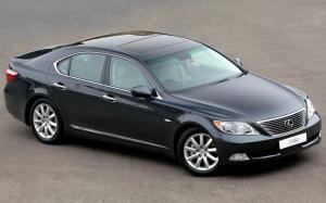 Коврики в салон Lexus LS460 (2006-н.в.) с бортиком бежевый