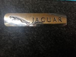 Лейбл металлический Jaguar (Ягуар) БОЛЬШОЙ цветной