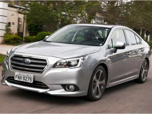 Коврики 3D LUX в салон Subaru Legacy (2012-2016) с бортиком