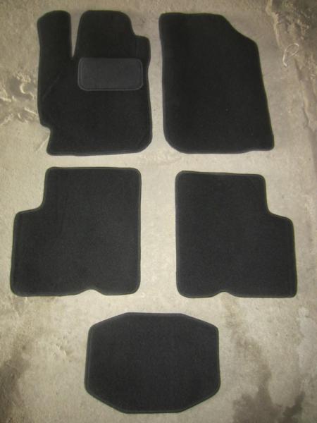 Велюровые коврики в салон Nissan Almera G15 (Ниссан Альмера G15)
