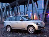 Резиновые коврики в салон Land Rover Range Rover L405  (Ленд Ровер Рендж Ровер ) (2013-2017) с бортиком 