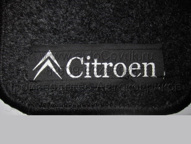 Лейбл Citroen для ковриков на липучке