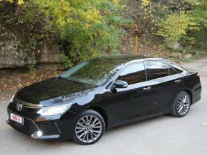 Велюровые коврики в салон Toyota Camry Vll XV50 (2011-2014) бежевый 