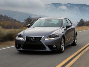 Коврики в салон Lexus IS (2013-н.в.) с бортиком