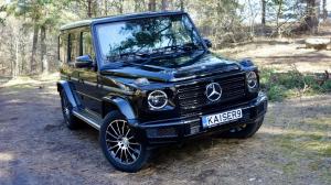 Ворсовой коврик в багажник Mercedes G-class W463/464 (2018-н.в.)