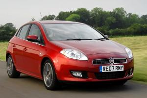 Резиновый коврик в багажник Fiat Bravo HB (2007-н.в.) с бортиком