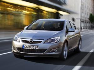 Накладки на пороги Opel Astra J (Опель Астра J)